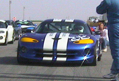 Blue Dodge Viper